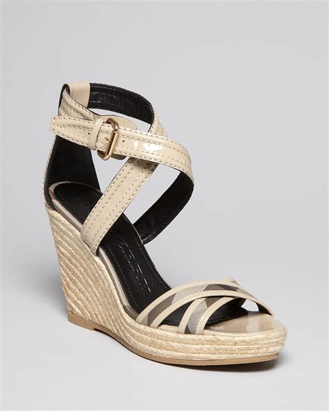 burberry espadrilles wedges|burberry espadrilles women's.